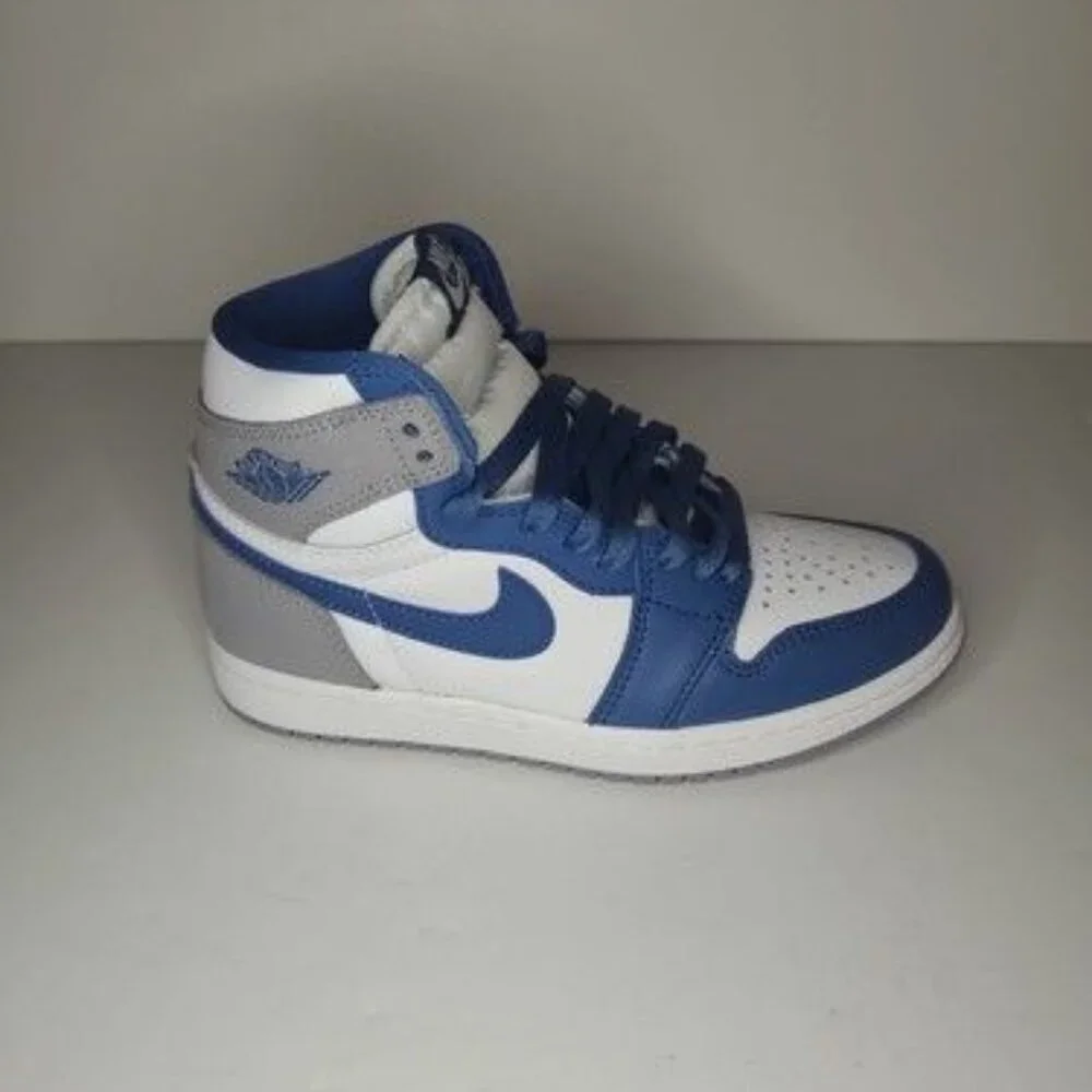 Nike Air Jordan 1 Retro High OG Blue Men's Size 3.5 Basketball Shoes DZ5485-410